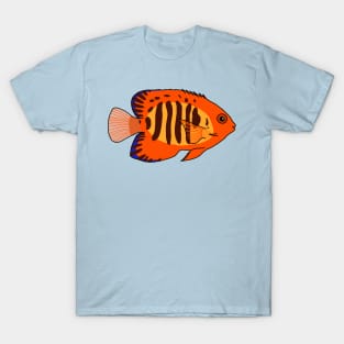Flame Angel Fish T-Shirt